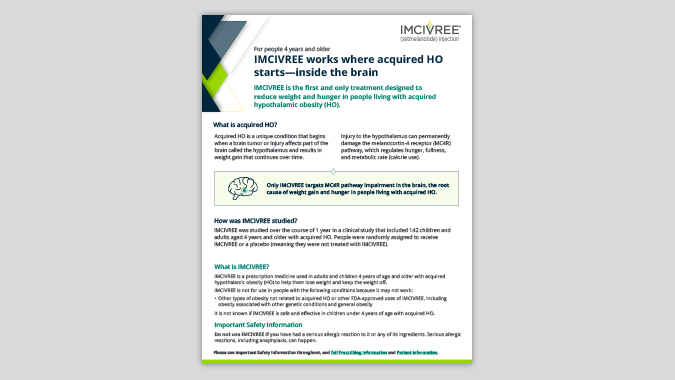 IMCIVREE Acquired HO Fact Sheet for Patients thumbnail