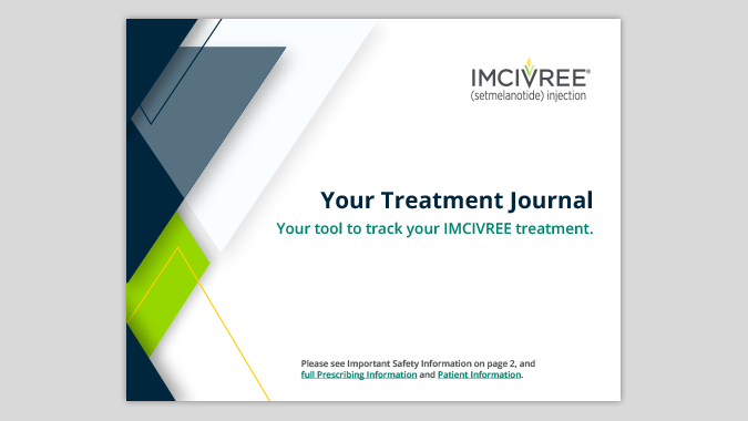 IMCIVREE Treatment Journal for Patients thumbnail